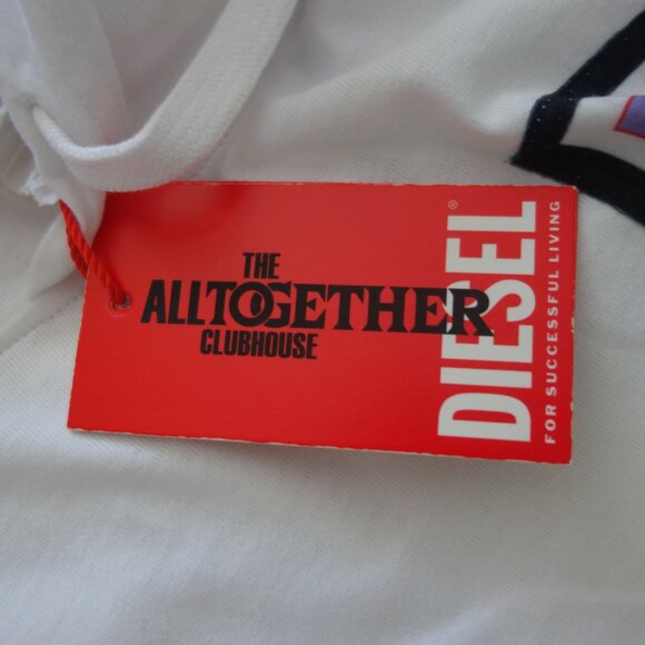 Diesel Now Quaint...A Quiet Queen Size S Long Sleeve Hoody T-Shirt *New w/ Tags* - Picture 7 of 16